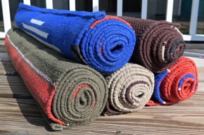 Traditional yoga mat